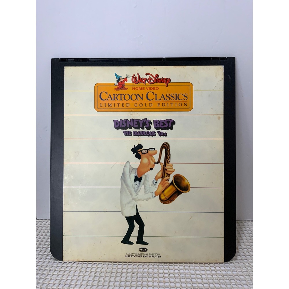 Walt Disney Cartoon: Gold Edition Disney's‎ Best:The Fabulous '50s RCA VideoDisc